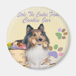 Sheltie Stole Die Keksmagnete Magnet