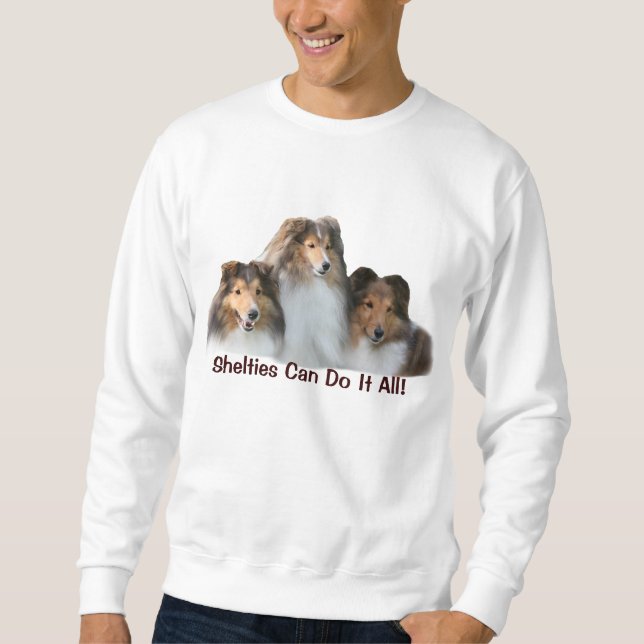 Sheltie Sweatshirt (Vorderseite)