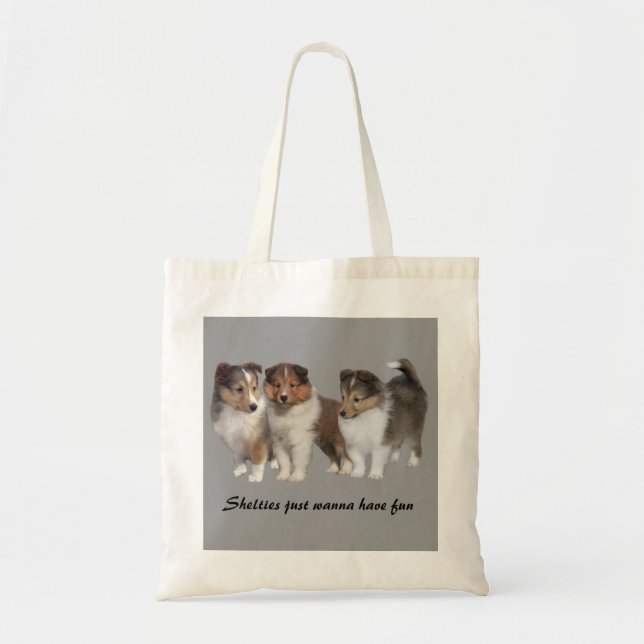 Sheltie Taschen-Tasche Tragetasche (Vorne)