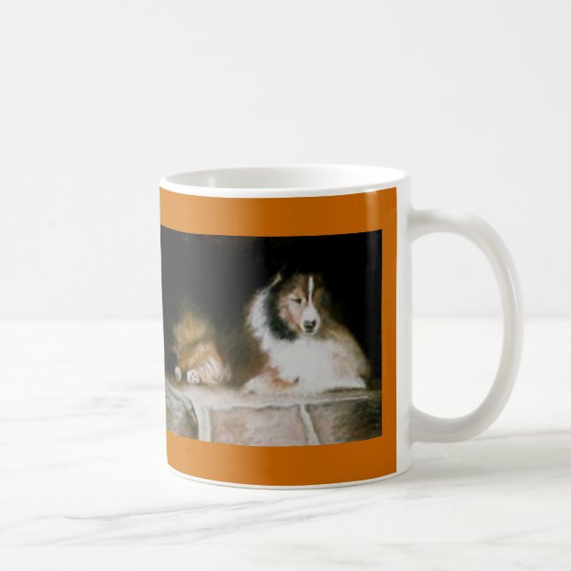 Sheltie Tasse (Rechts)