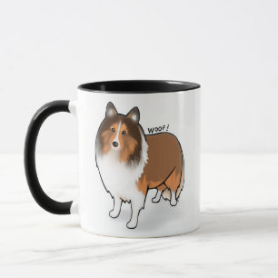 Sheltie Tasse