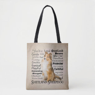 Sheltie Traits-Tasche Tasche