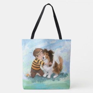 Sheltie und Boy Hug Tasche