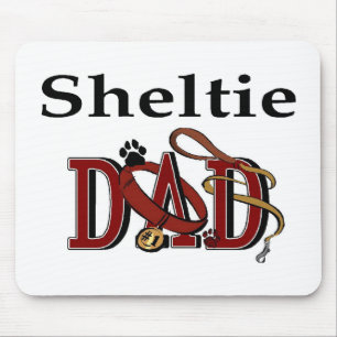 Sheltie Vater Geschenke Mousepad