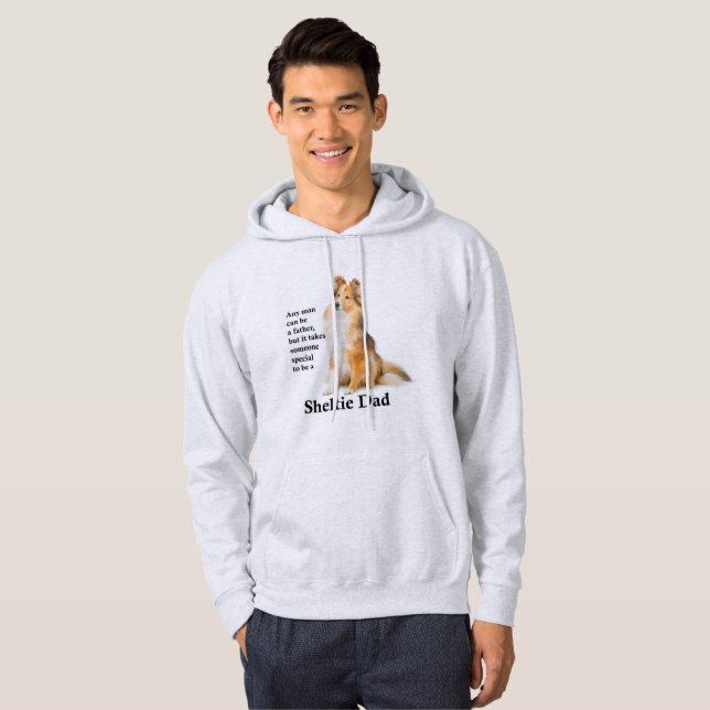 Sheltie Vater Hoodie (Vorne ganz)