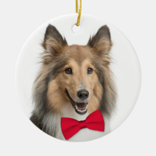 Sheltie Weihnachtsschmuck