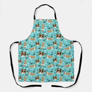 Shelties Shetland Sheepdog Collie Dog Paw Print A Schürze