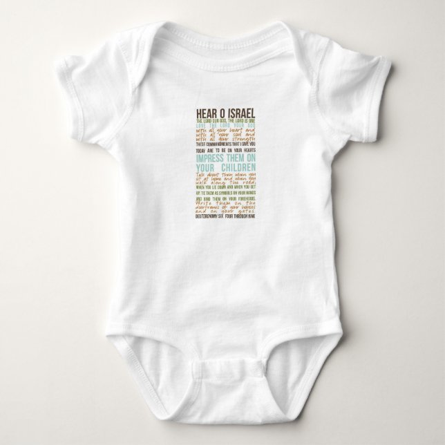 Shema Säugling Babybodysuit Baby Strampler (Vorderseite)