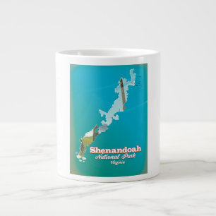 Shenandoah National Park Reiseplakat. Jumbo-Tasse