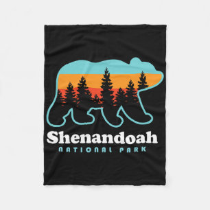 Shenandoah-Nationalpark Bär Shenandoah Valley Fleecedecke