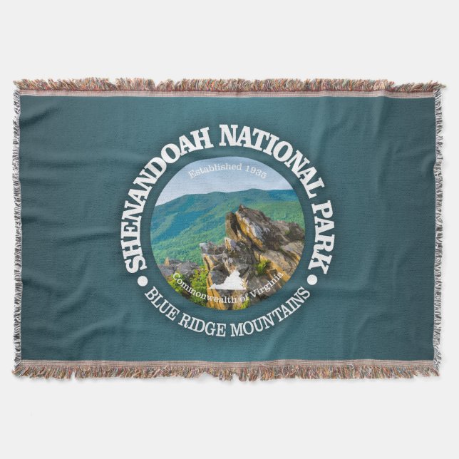 Shenandoah-Nationalpark Decke (Vorderseite)