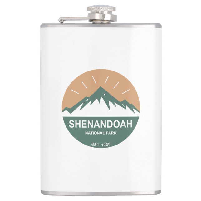 Shenandoah-Nationalpark Flachmann (Vorderseite)