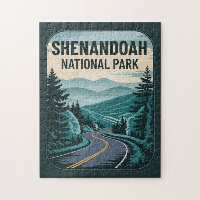 Shenandoah Nationalpark Landschaft (Vertikal)