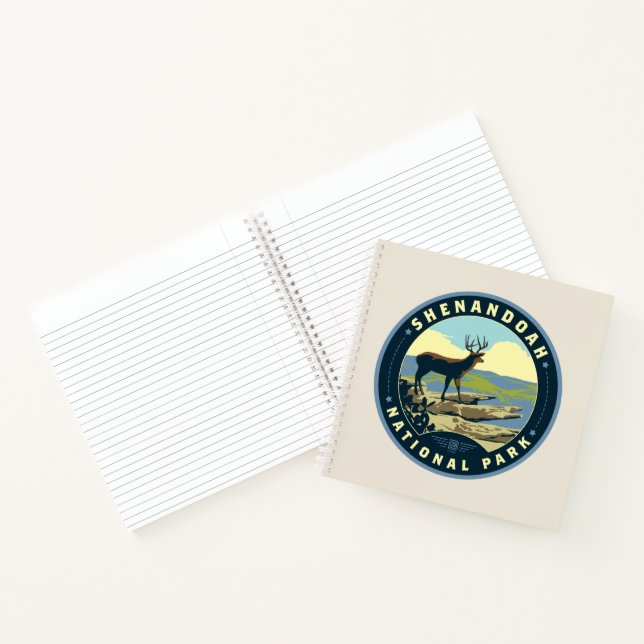 Shenandoah-Nationalpark Notizbuch (Innenseite)