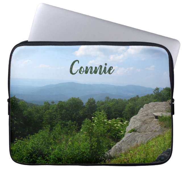 Shenandoah-Nationalpark Personalisiert Laptopschutzhülle (Vorderseite)