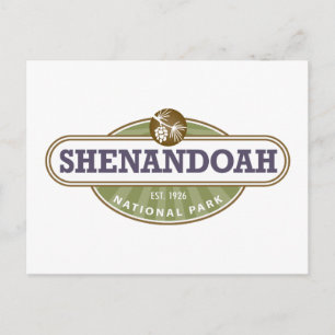 Shenandoah-Nationalpark Postkarte