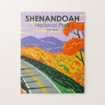 Shenandoah Nationalpark Skyline Drive Virginia<br><div class="desc">Shenandoah Vektorgrafik Design. Das Skyline Drive ist lang und ein weitläufiges Netz von Trails umfasst einen Abschnitt des Appalachen-Fernwegs.</div>