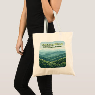 Shenandoah Nationalpark Virginia Blue Ridge Retro Tragetasche