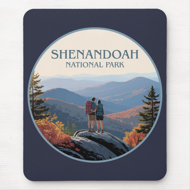 Shenandoah-Nationalpark Virginia Mousepad (Vorne)