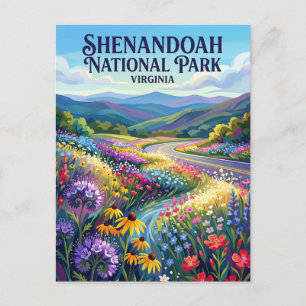 Shenandoah-Nationalpark Virginia Postkarte