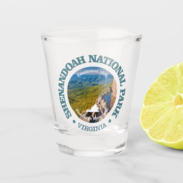 Shenandoah NP2 Schnapsglas (Vorderseite)