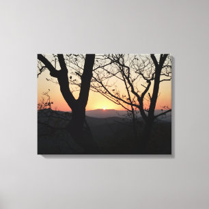 Shenandoah Sunset Nationalpark Landschaft Leinwanddruck