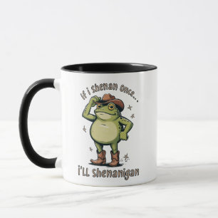 Shenanigan Lustiger Psychische Gesundheit Frosch Tasse
