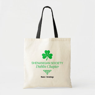 Shenanigan Society Dublin Kapitel Vintage Erbe Tragetasche