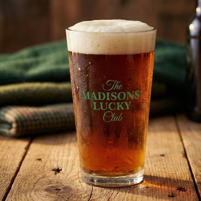 Shenanigan St Patricks Family Name Glas (Von Creator hochgeladen)