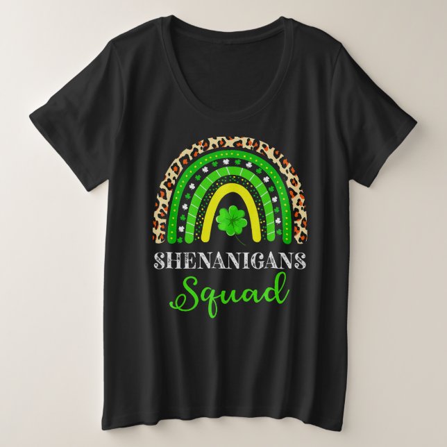 Shenanigans arc-en-ciel Squad Jour de la Saint Pat (Design devant)