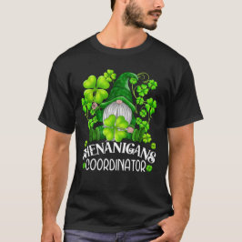 Shenanigans Coordinator St Patricks Day Gnome T-Shirt