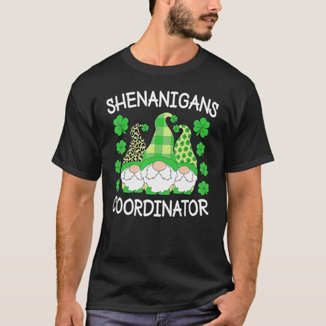 Shenanigans Coordinator Teachers St Patricks Day G T-Shirt (Vorderseite)