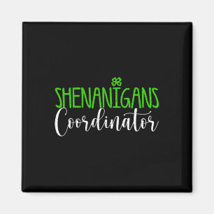Shenanigans-Koordinator Happy St Patricks Day Iris Magnet
