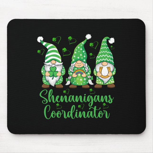 Shenanigans Koordinator Irische Gnome - St. Patric Mousepad (Vorne)