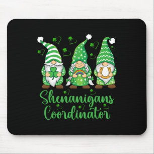 Shenanigans Koordinator Irish Gnomes - St Patricks Mousepad