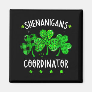 Shenanigans-Koordinator lustiger Lehrer St. Patric Magnet
