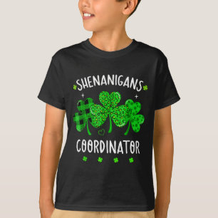 Shenanigans-Koordinator lustiger Lehrer St. Patric T-Shirt