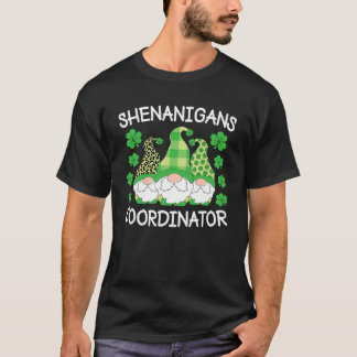 Shenanigans Koordinator St Patrick s Day Gnomes Gr T-Shirt