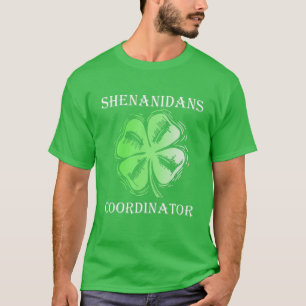 Shenanigans Koordinator St. Patrick's Day Geschenk T-Shirt