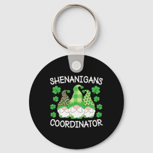 Shenanigans-Koordinator St. Patricks Day Lehrer W Schlüsselanhänger