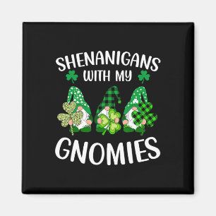 Shenanigans mit meinem Gnomies Kleeblatt St Patric Magnet