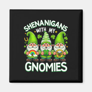 Shenanigans mit meinen Gnomies St Patricks Day Gno Magnet