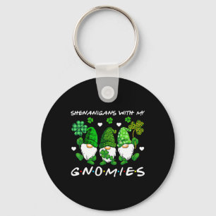 Shenanigans mit meinen Gnomies St Patricks Day Gno Schlüsselanhänger