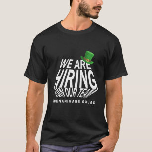 Shenanigans Squad Funny St Patrick's Day Men Women T-Shirt