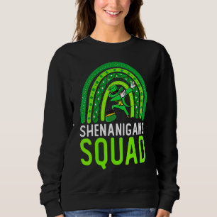 Shenanigans Squad Irish Funny Saint Patrick's Day Sweatshirt