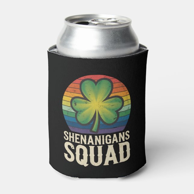 Shenanigans Squad Matching St Patricks Day Group Dosenkühler (Kanne Vorderseite)