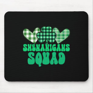 Shenanigans Squad Neigt zu Malarkey St. Patrick's Mousepad