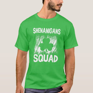 Shenanigans Squad St Patricks Day Irish erschütter T-Shirt