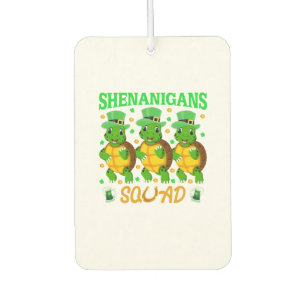 Shenanigans Squad St. Patrick's Day Süße Schildkrö Autolufterfrischer