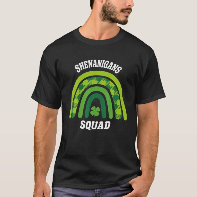 Shenanigans Squad St Patrick's Day T-Shirt (Vorderseite)